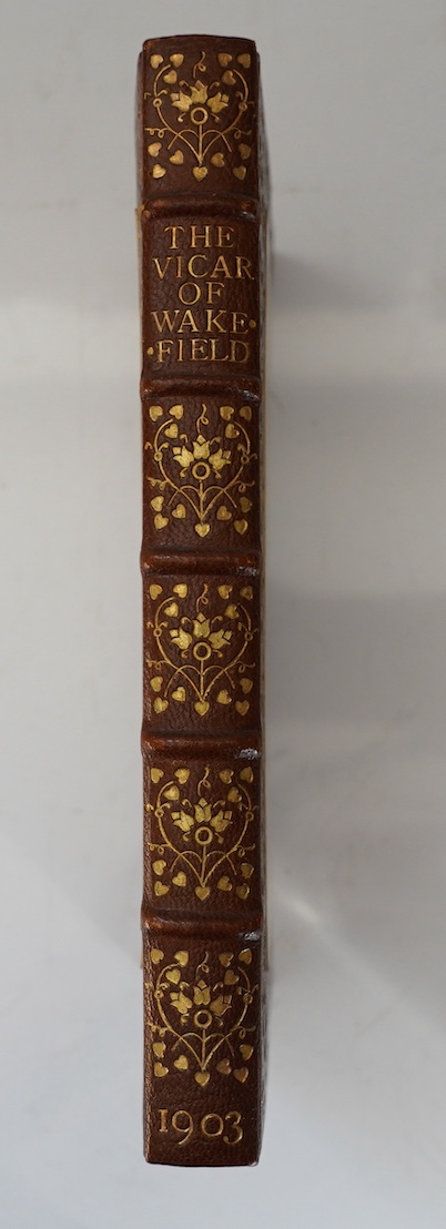 Goldsmith, Oliver - The Vicar of Wakefield: a tale supposed to be written by himself...Caradoc Press Limited Edition (of 360 numbered copies). etched portrait frontis., text initials and ornaments (by Harry Webb); finely